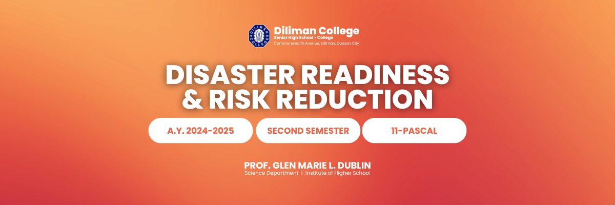 STEM 11 - PASCAL  Disaster Readiness and Risk Reduction